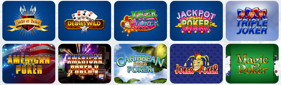 Video Poker BetOnRed Casino
